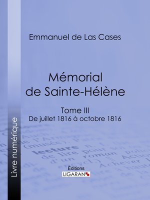cover image of Mémorial de Sainte-Hélène